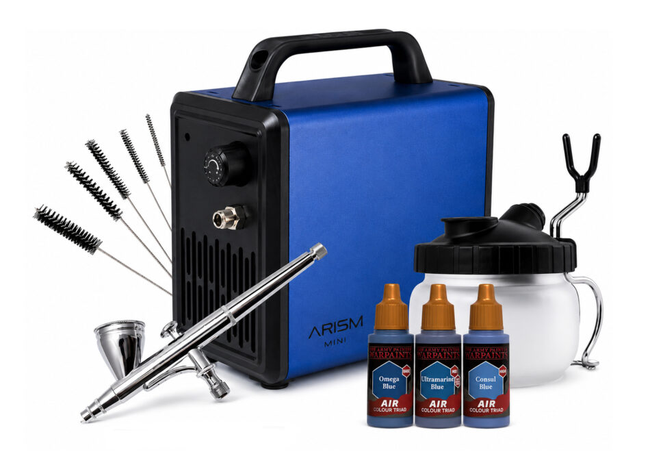 Sparmax Wargame Blue Airbrush Kit