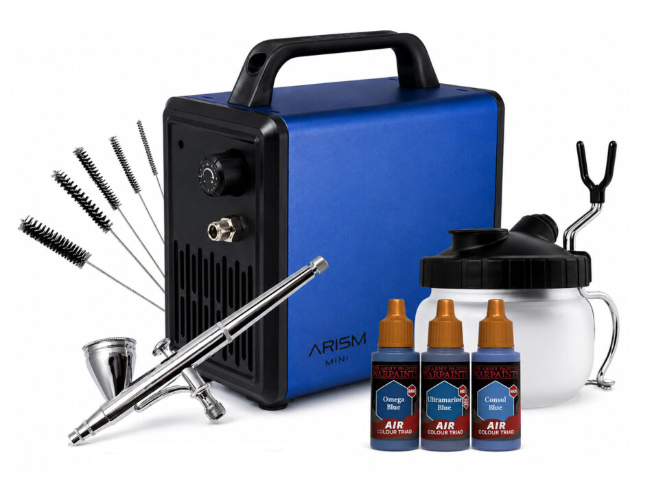 Sparmax Wargame Blue Airbrush Kit