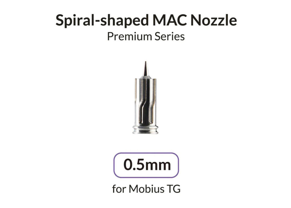 Gaahleri 0.5mm Nozzle for Mobius TG Airbrushes