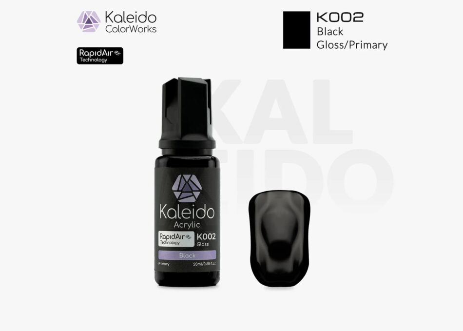 Kaleido ColorWorks: K002 - Black (20ml)