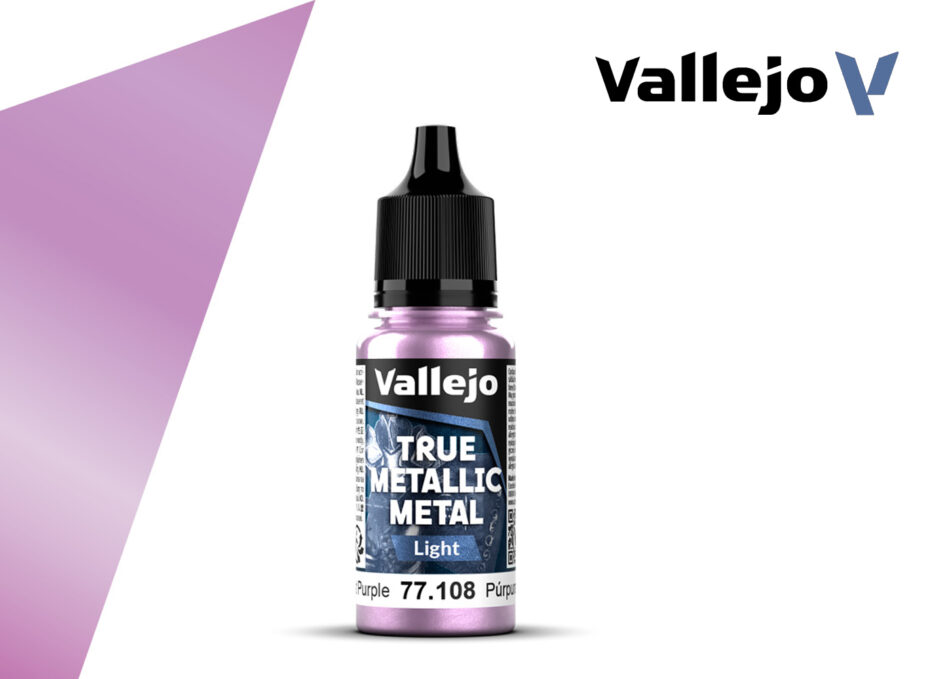 Vallejo True Metallic Metal Light - Amethyst Purple (18ml)