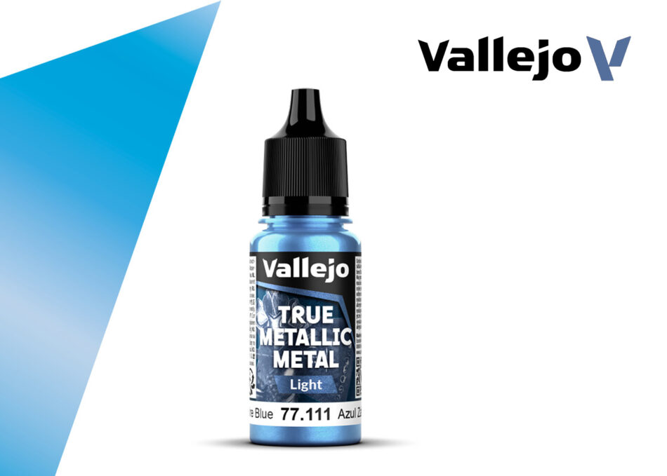 Vallejo True Metallic Metal Light - Sapphire Blue (18ml)