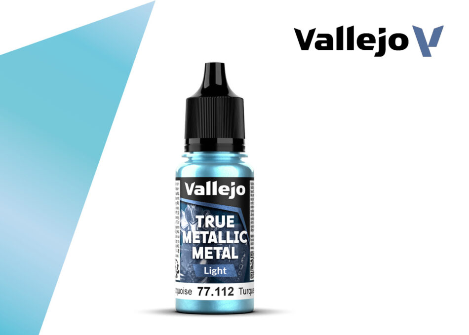 Vallejo True Metallic Metal Light - Hydra Turquoise (18ml)