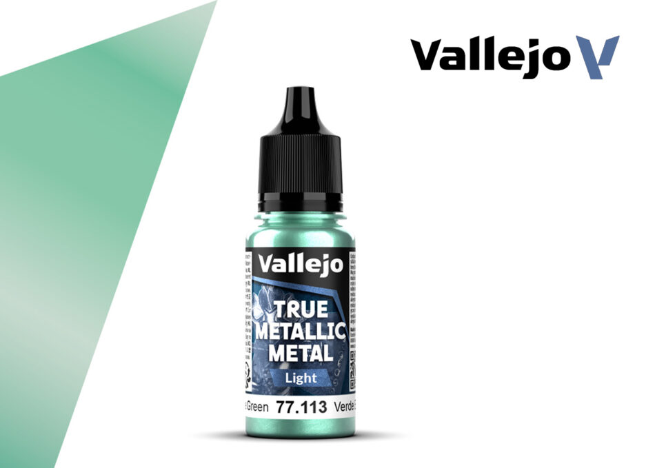 Vallejo True Metallic Metal Light - Beetle Green (18ml)