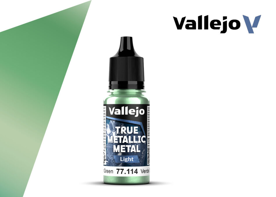 Vallejo True Metallic Metal Light - Dusken Green (18ml)
