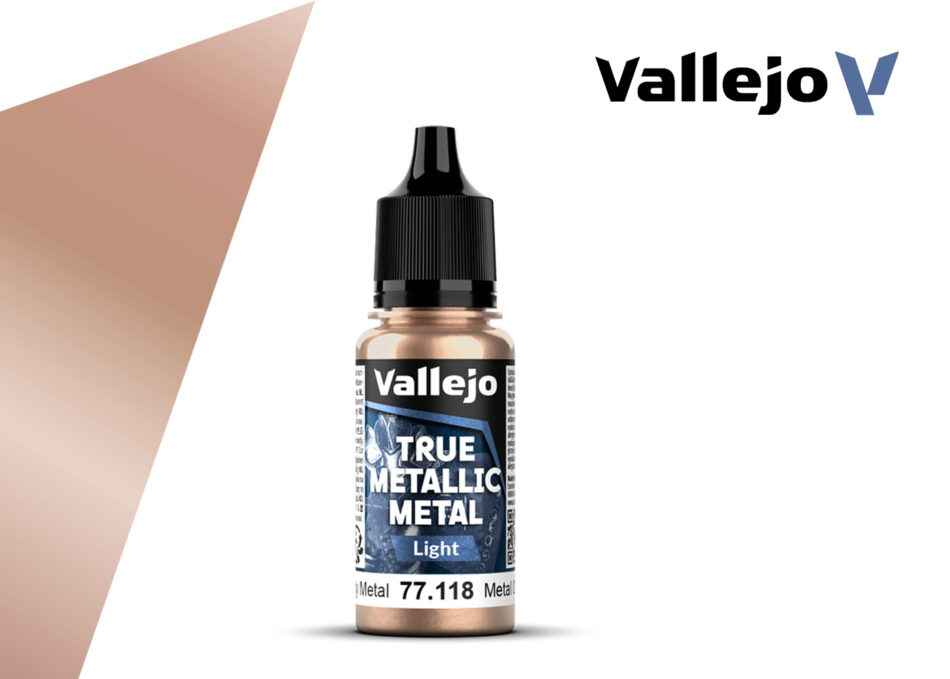 Vallejo True Metallic Metal Light - Rusty Metal (18ml)