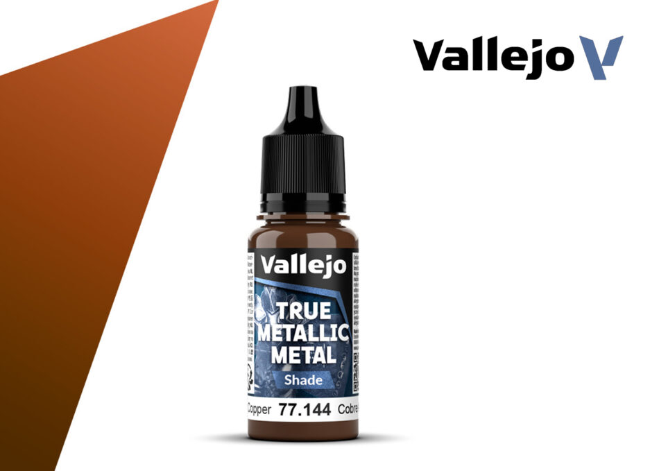 Vallejo True Metallic Metal Shade - Ancient Copper (18ml)