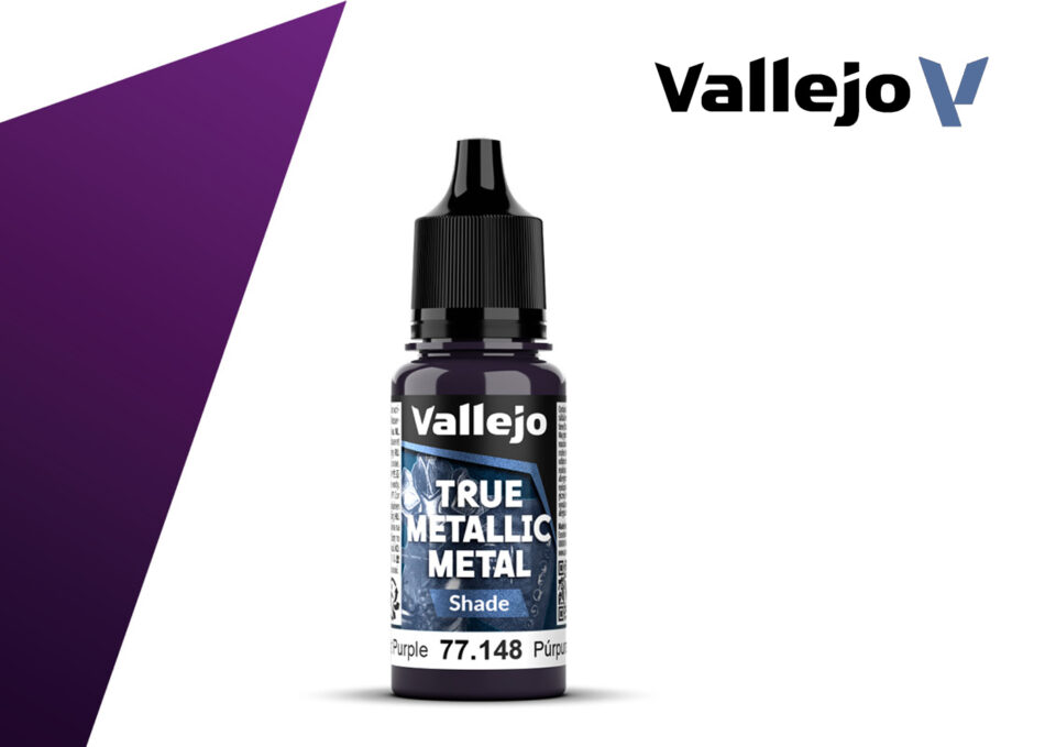 Vallejo True Metallic Metal Shade - Amethyst Purple (18ml)
