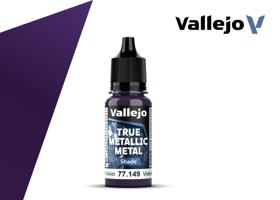 Vallejo True Metallic Metal Shade - Celestial Violet (18ml)