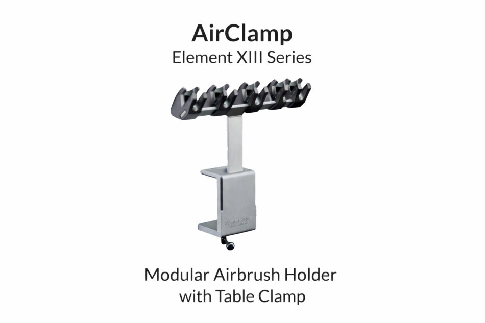 Gaahleri: AirClamp Airbrush Holder