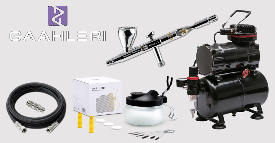 Gaahleri Value Airbrush Kits