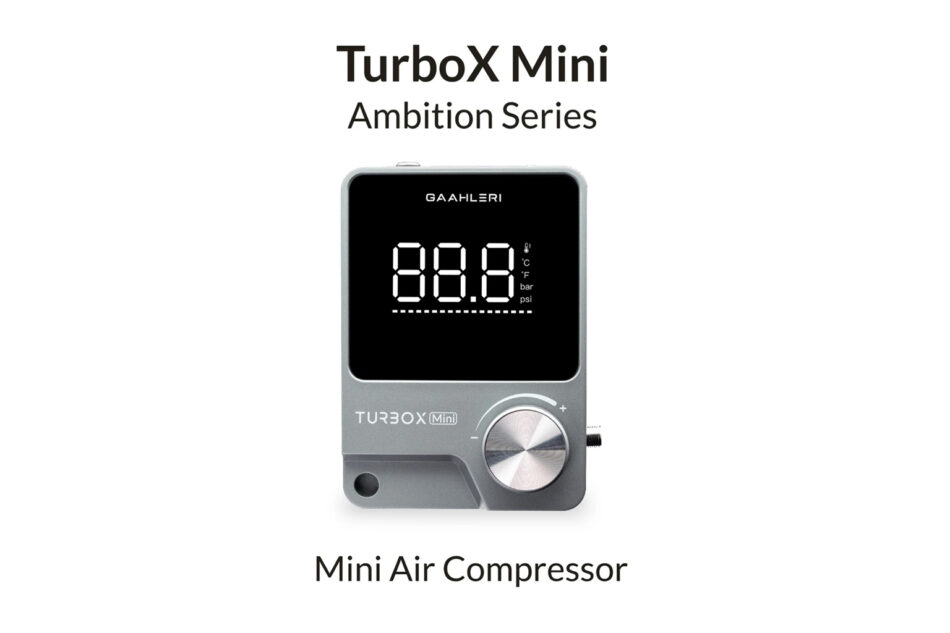 Gaahleri Ambition Series: TurboX Mini Airbrush Compressor