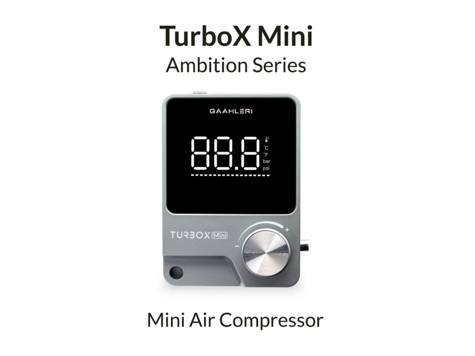 Gaahleri Ambition Series: TurboX Mini Airbrush Compressor