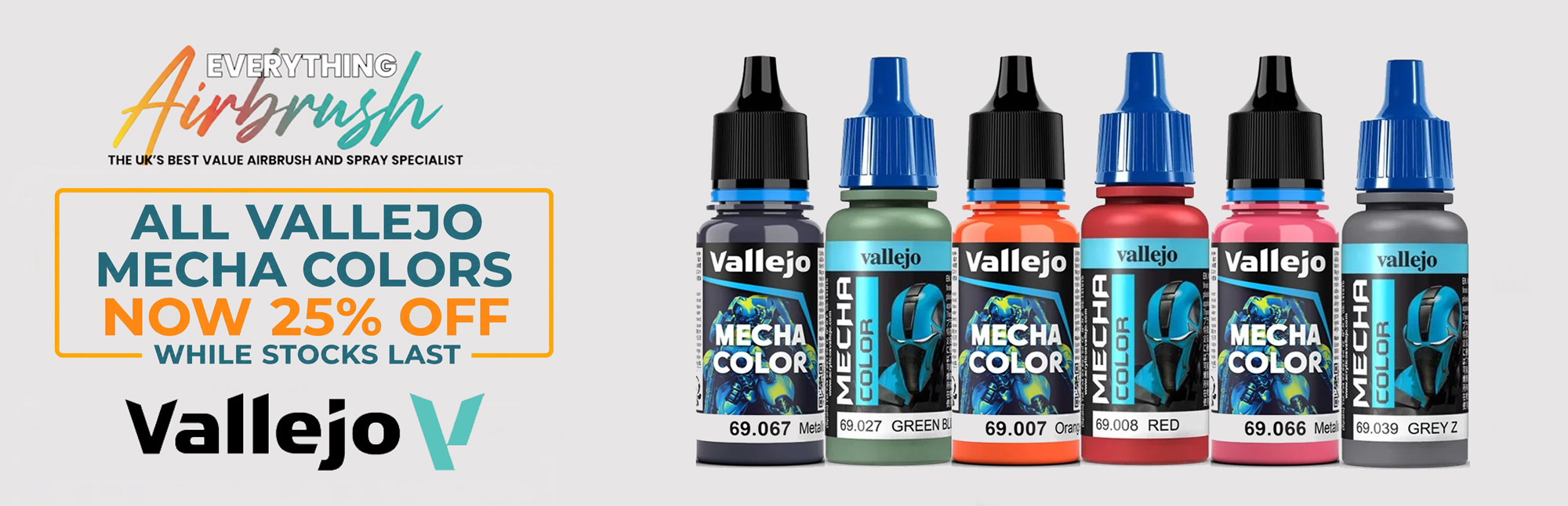 Vallejo Mecha Colors – Now 25% Off