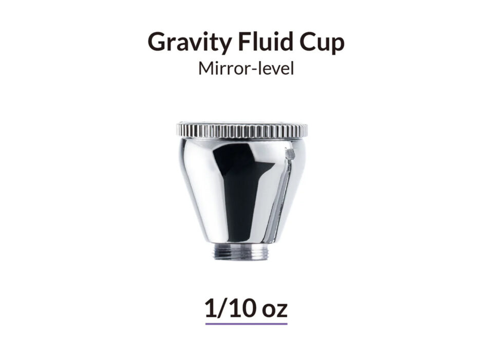 Gaahleri - Mirror-Level Airbrush Gravity Cup 1/10oz (3ml)