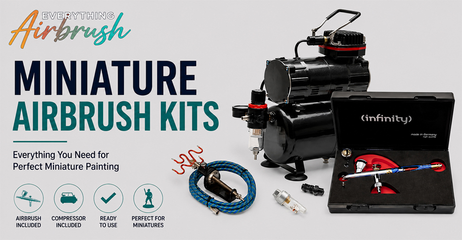 Miniature Painting Airbrush Kits