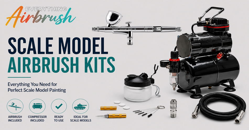 Scale Model Airbrush Kits