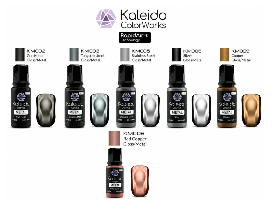 Kaleido ColorWorks - 6 x Metal Colour Bundle