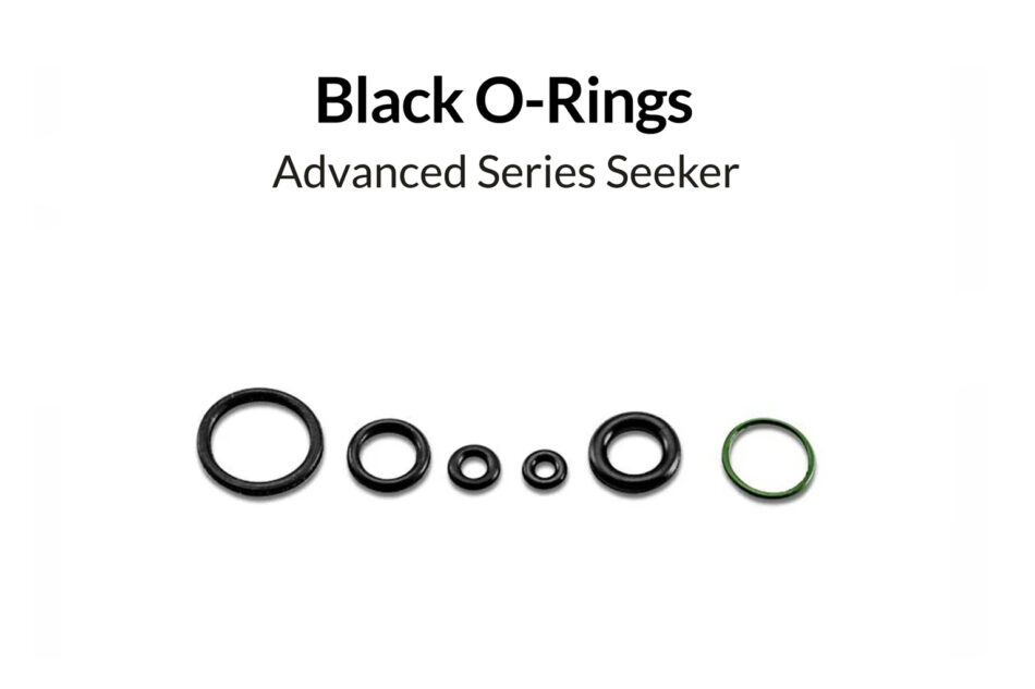 Gaahleri Black O-Ring Set for Advanced Series Seeker Airbrushes