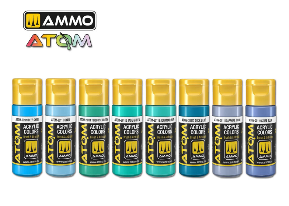 MIG ATOM Cyan & Turquoise Tones Bundle