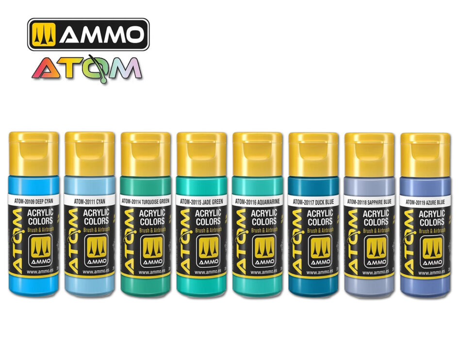 MIG ATOM Cyan & Turquoise Tones Bundle