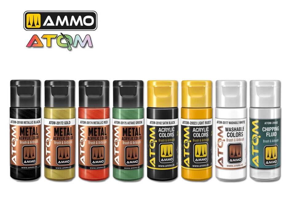 MIG ATOM Metallics & Weathered Effects Bundle