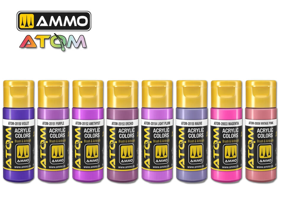 MIG ATOM Purple & Violet Tones Bundle