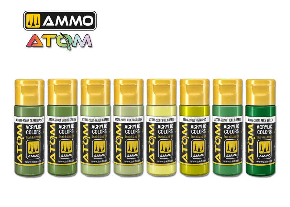 MIG ATOM Vibrant Green Tones Bundle