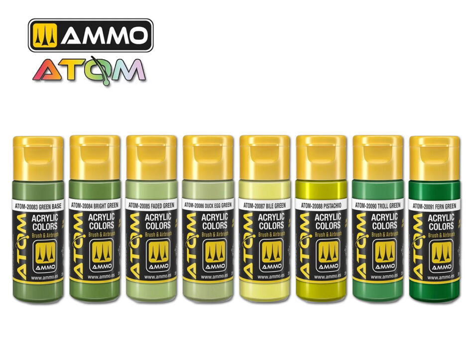 MIG ATOM Vibrant Green Tones Bundle