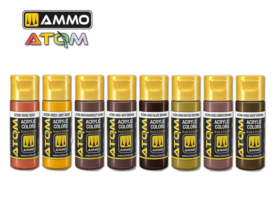 MIG ATOM Weathering & Rust Tones Bundle
