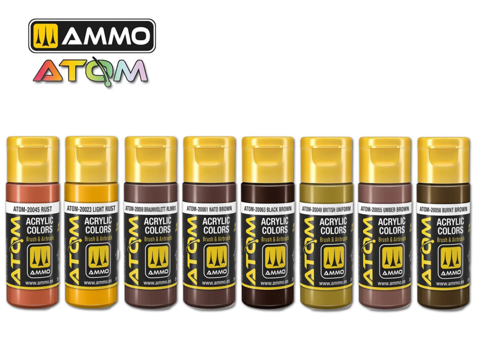 MIG ATOM Weathering & Rust Tones Bundle