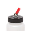 Redi-Cap fitted to an Iwata suction-feed airbrush bottle for paint storage