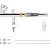AirGoo AG-D1 Phantom airbrush with 0.2mm and 0.3mm needle nozzle sets and accessories