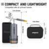 AirGoo cordless airbrush compressor and 116E airbrush with compact carry case