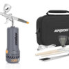 AirGoo MK430-116E cordless airbrush kit with 116E airbrush, carry case and accessories