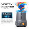 Airgoo AG-70 cordless vortex mixer for airbrush and model paints with rechargeable 1000mAh battery