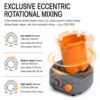 Airgoo AG-70 vortex mixer with adjustable speed and eccentric rotational mixing up to 3200 RPM