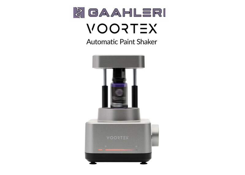Gaahleri Voortex Automatic Paint Mixer with airbrush paint bottle