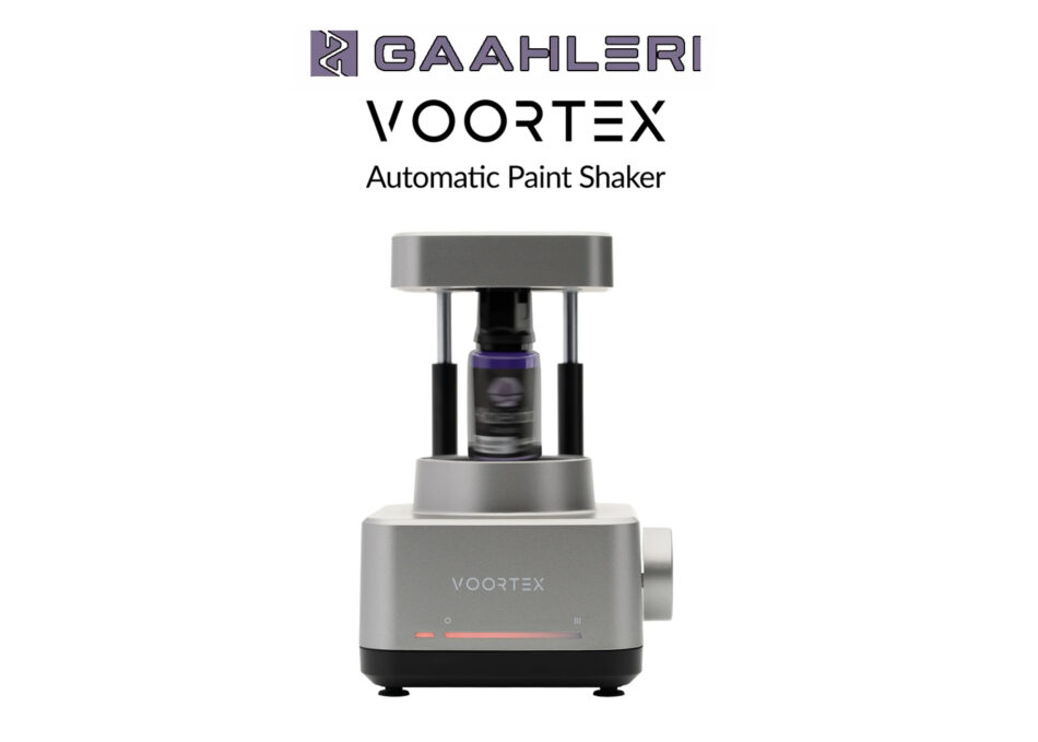 Gaahleri Voortex Automatic Paint Mixer with airbrush paint bottle