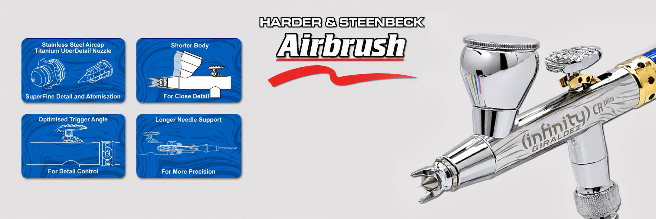 🎨 NEW – INFINITY GIRALDEZ MKII 2 IN 1 AIRBRUSH